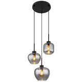Globo 15549-3SH - Luster na sajli, mat, 3xE27/40W/230V, crne boje | Eponuda.com