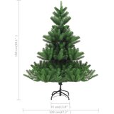  Umjetno božićno drvce kavkaska jela zeleno 150 cm | shoptok.hr