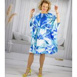 Pri Colorful Butterfly Tunic Dress Tied at the Waist AURORA | shoptok.hr