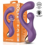 INTOYOU Rolyx 360 Rotating Advanced Ball Vibrator Purple Cene