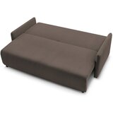Bobochic Paris Smeđa sklopiva sofa od samta 211 cm Marcel – | shoptok.hr