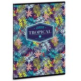 Ars Una Tropical Lilly Flower 40-listni karo zvezek A/5 | Shoptok.si