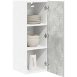 vidaXL Viseča omarica Riga 2 pcs Beton sivo in bela 30 x 31 x 80 cm | Shoptok.si