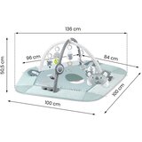  Velika Nukido 3u1 interaktivna prostirka 136 x 136 cm koala | shoptok.hr