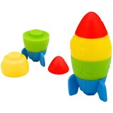 Set of Rubber Blocks Tower Rocket Cosmonaut Colorful 11 pcs. | Eponuda.ba
