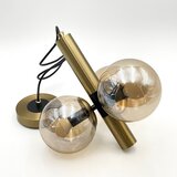  Visilica na sajli ROLLO 3xE14/5W/230V zlatna/dimljeno bež | Eponuda.com