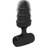 Love in the Pocket Love Plug - mini analni vibrator (črn) | Shoptok.si