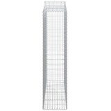  Lučne gabionske košare 3 kom 200x50x200/220cm pocinčano željezo | shoptok.hr