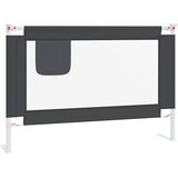  Sigurnosna ograda za dječji krevet tamnosiva 100x25 cm tkanina | Eponuda.ba