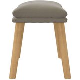  Stolček za noge svetlo siv 45x29,5x35 cm žamet, (20983952) | Shoptok.si