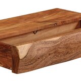  Zidne police 2 kom 40x17x8 cm od masivnog bagremovog drva - 40 x 17 x 8 cm 1 2 | shoptok.hr