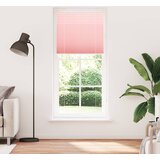  Plisirana zavjesa Roza 90x200 cm Širina tkanine 89,4 cm Poliester | shoptok.hr