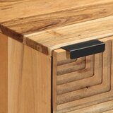  Noćni ormarići 2 kom 40x33x46 cm Masivno drvo akacije - 2 Drvo bagrema | shoptok.hr