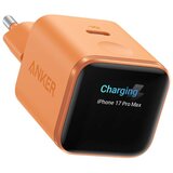 Anker Nano punjač 45W, Smart Display Narančasta Cene