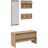  Set namještaja za predsoblje 4 pcs Umjetnička hrastovina | shoptok.hr