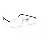  Muške Dioptrijske naočale Silhouette The Wave 5567 MB 55/19 Gold | shoptok.hr
