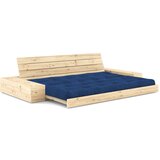 Karup Design Plava sklopiva sofa od samta 244 cm Base – | shoptok.hr
