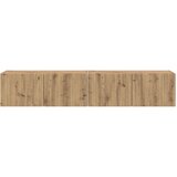 TV zidni ormar 2 pcs Umjetnička hrastovina 78,5 x 31 x 29,5 cm | Eponuda.ba