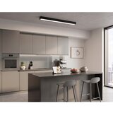  LED plafonski/luster na sajli LED/44W/230V 4000K 120 cm crna Slike