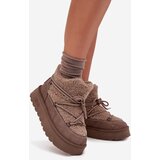 Big Star Womens Snow Boots On Platform With Faux Fur | Shoptok.si