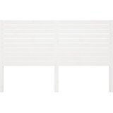  Uzglavlje za krevet bijelo 206 x 4 x 100 cm od masivne borovine | shoptok.hr
