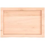 Stolna ploča 60 x 40 x 4 cm od netretirane masivne hrastovine | shoptok.hr