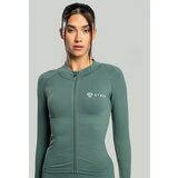 STRIX ženski sportski top seamless moss