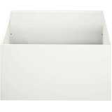  Vrtna saksija Bijela 40 x 40 x 30 cm Čelična vrata - Bijela 40 x 40 x 30 cm 1 | shoptok.hr