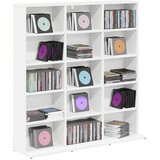 Cd ormar Bijela 96 x 23,5 x 97,5 cm Konstruirano drvo | shoptok.hr
