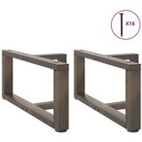  Noge za klub stolić T-oblika 2 kom Crne 70x25x(30-31) cm Čelik | shoptok.hr