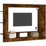 TV ormarić boja dimljenog hrasta 152x22x113cm konstruirano drvo | shoptok.hr
