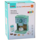  Drveni aparat za kavu za igru + set šalica i mlijeko | shoptok.hr