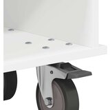 TV stojalo Bela 37 x 35 x 35 cm Konstruiran les, (5000132773) | Shoptok.si