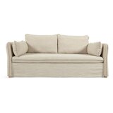 Kave Home Sklopiva sofa sivo-bež 210 cm Tanit – Cijene