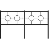  Metalno zamjensko uzglavlje crno 160 cm | Eponuda.com