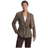 Jakne & Blazerji Nella Belt Jacket - Cornstalk/Tobacco Kostanjeva