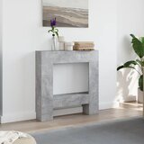  Okvir za kamin boja betona 81x18x82 cm od konstruiranog drva | shoptok.hr