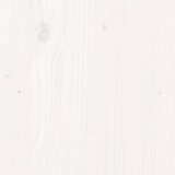  Posteljni okvir brez vzmetnice bel 200x200 cm trdna borovina, (21609678) | Shoptok.si