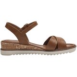 Tamaris Sandali s paščki rjava | Shoptok.si