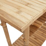  Konzolni stol 90 x 37 x 75 cm od bambusa | Eponuda.com