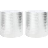  Reflektor topline za radijator 2 pcs Srebrno 25 x 0,5 m | shoptok.hr