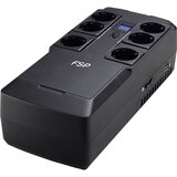 FORTRON FSP nanofit 800 PPF4801702, 800VA/480W,with usb power, LCD,RJ45, 1*12V/5AH, 6*SCHUKO | ePonuda.com