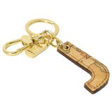 Alviero Martini Obesek za ključe LETTERA J P00J 6000 Bež | Shoptok.si
