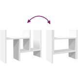  Organizator za stol bijeli 34 5x15 5x35 5 cm konstruirano drvo | shoptok.hr