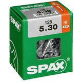 SPAX Univerzalni vijak T-Star plus (Ø x Do: 5 x 30 mm, Površina WIROX, T-Star plus, 125 kos) | Shoptok.si
