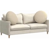  Jastučići za sjedenje 2 pcs Krema Ø60 x 21 cm tkanina | shoptok.hr