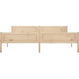  Okvir za krevet od masivne borovine 200 x 200 cm | shoptok.hr