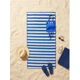 Sklopiva plažna prostirka s prugama
