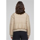 Urban Classics Women's bomber jacket Puffer Blouson beige | Shoptok.si