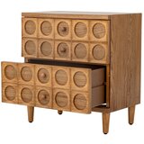 Bloomingville Komoda v dekorju jelke v naravni barvi 56x61x35 cm Vester – | Shoptok.si